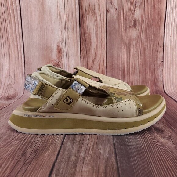 Rare Deckers X Lab Mens Size 12 Ko-Z Ventura Sport Sandals Hook & Loop Comfort - Picture 3 of 15